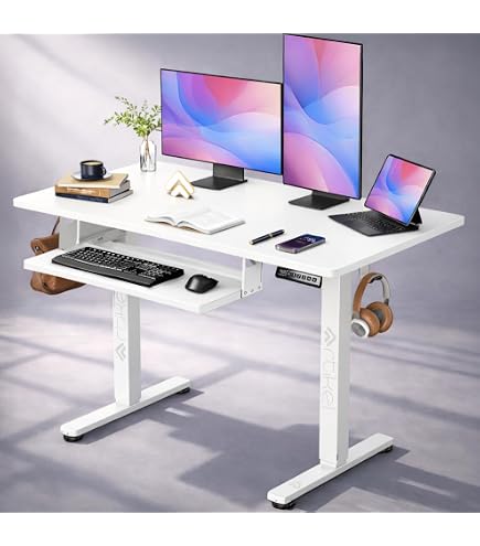 FLEXISPOT E7 Pro Heavy-Duty Standing Desk | Dual Motor, 3 Stage